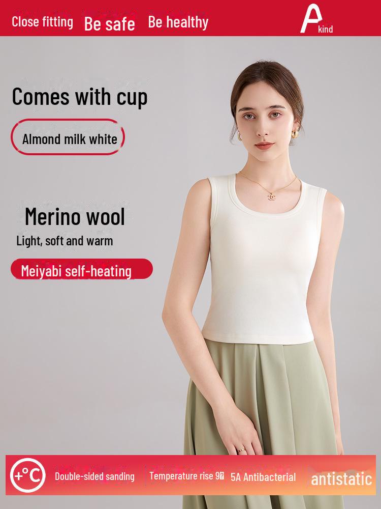 

Женский шерстяной жилет Slim Fit с подогревом и нагрудной накладкой - Коллекция осень/зима 2024 г. L