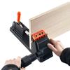 VEVOR Pocket Hole Jig Kit, 12.7 To 38.1 Mm Adjustable, Lightweight Jig Pocket Hole System with Dust Collection Adapter, Detachable Guide Block