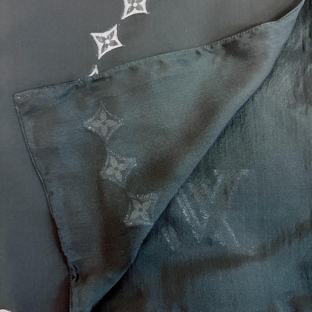 LOUIS VUITTON M74268 cashmere Etol Monte Carlo Stall black cashmere Used