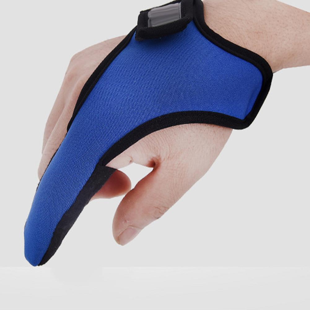 Index Finger Fishing Glove Unisex Elastic Right Left Hand For Women Men Outdoor Fishing Training Water Sports