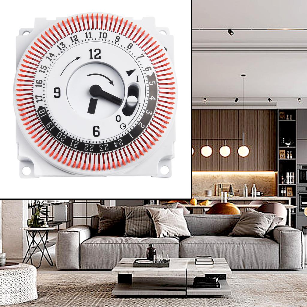 Hot Newest Useful Switch Protect Panel Hours Mechanical -10~55degree Device High quality 250V 50Hz Panel Timer