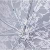 White Lace Rose Parasol for European Weddings, Photography, and Stage Performances
