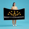 1Pcs S-Scotty C-Camerons Microfiber Beach TowelFlat Print Professional Sport Bath Towel Quick Dry Soft Yoga GymTowelforMenAdults