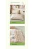 Pure Cotton Summer Quilt Set - 4 Pieces, Machine Washable, Ideal for Dorms