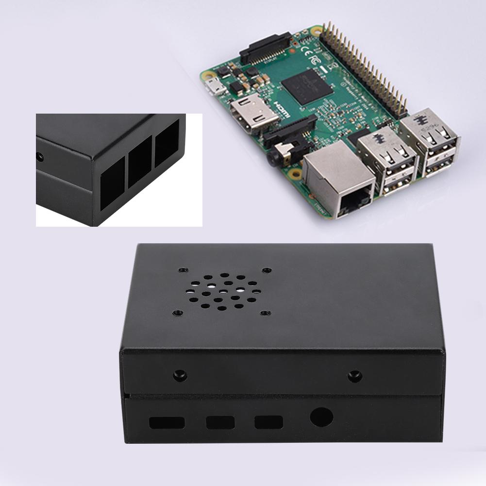 For   4B High Quality  ive Aluminum Alloy Metal Porous Case Cover Enclosure