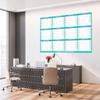 24" x 36" 2026 Wall Calendar with 3 Pack Fineliner Color Pens, Large 12 Month Annual Yearly Planner, Erasable Wet & Dry Erase Laminated Calendar for