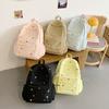Korean version schoolbag ins niche backpack cute Japanese junior high school students high value large capacity backpack