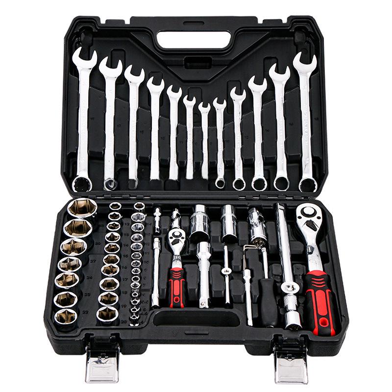 Luwei Tools: 37-Piece Metric Auto Repair Set, 53-Piece Wrench Ratchet Socket Kit, 61-Piece Complete Tool Set