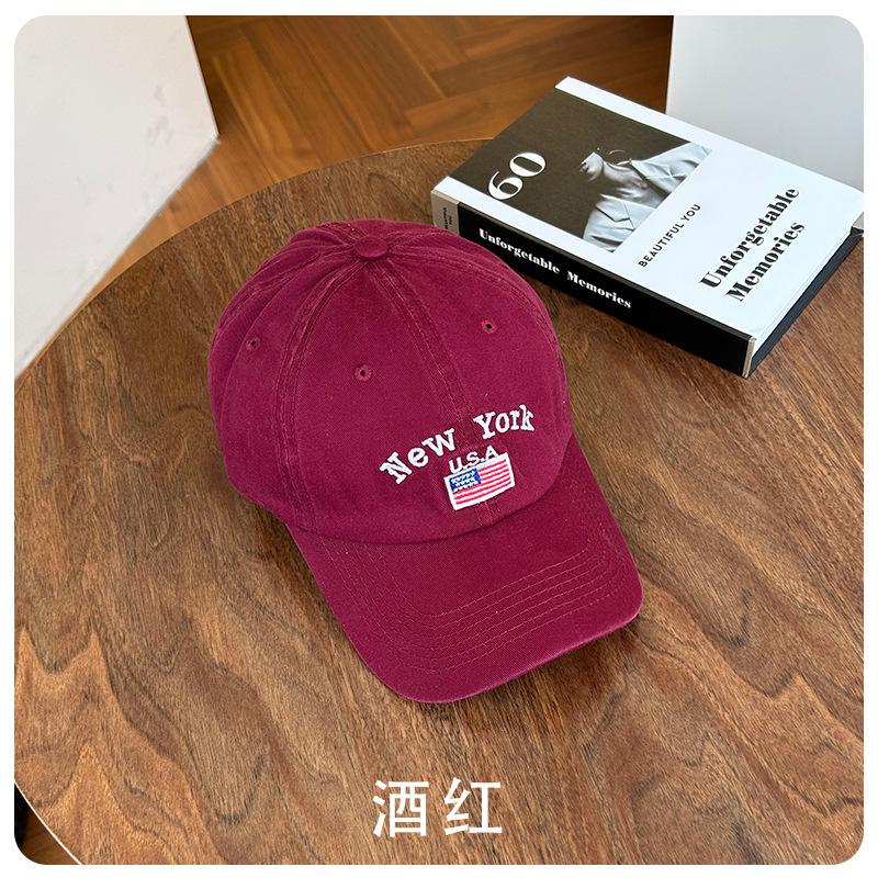 Autumn And Winter Sun Hat Women S Embroidery Baseball Cap Men S Outdoor Sun Protection Cap Baseball Cap Men S Versatile Hat Women Adjustable