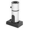 Aluminium-Zink-Legierung Räucherinfuser Silber Schwarz Einstellbare Geschwindigkeit Cocktail Räucherer Tragbar Handheld Leichtgewicht Lebensmittel Räucherer Kit