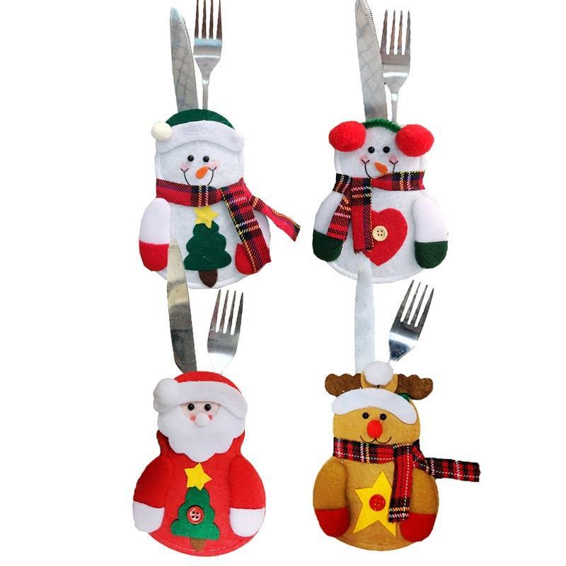 30 Mini Cappelli Di Babbo Natale Per Posate: Decorazioni Tavola Natalizie Fai Da Te