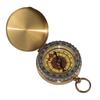 Outdoor Camping Pocket Compasses with Cover Coppers Luminously Compasses Portable Navigation Tool Travel Gift