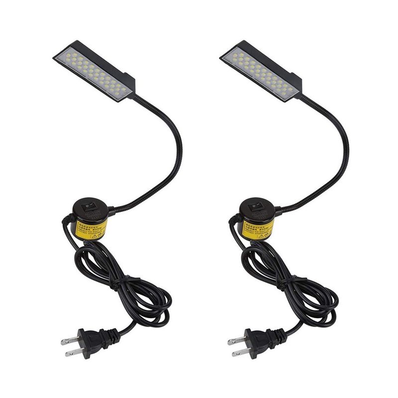 

A60Z2X 30 LED Sewing Machine Light Sewing Lighting For Workbench Lathe Drill Press Flexible Gooseneck Work Lamp US Plugmay