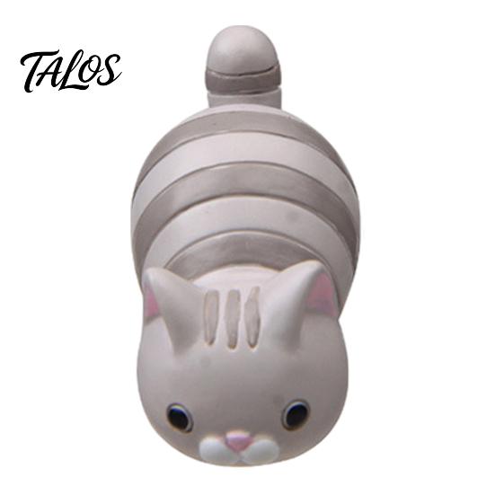 Easy Clean Fridge Magnets 3D Lying Cat Refrigerator Magnet, Cartoon Kitten Resin Animal Small Figurines Magnetic Decor for Whiteboard Cabinet Locker,