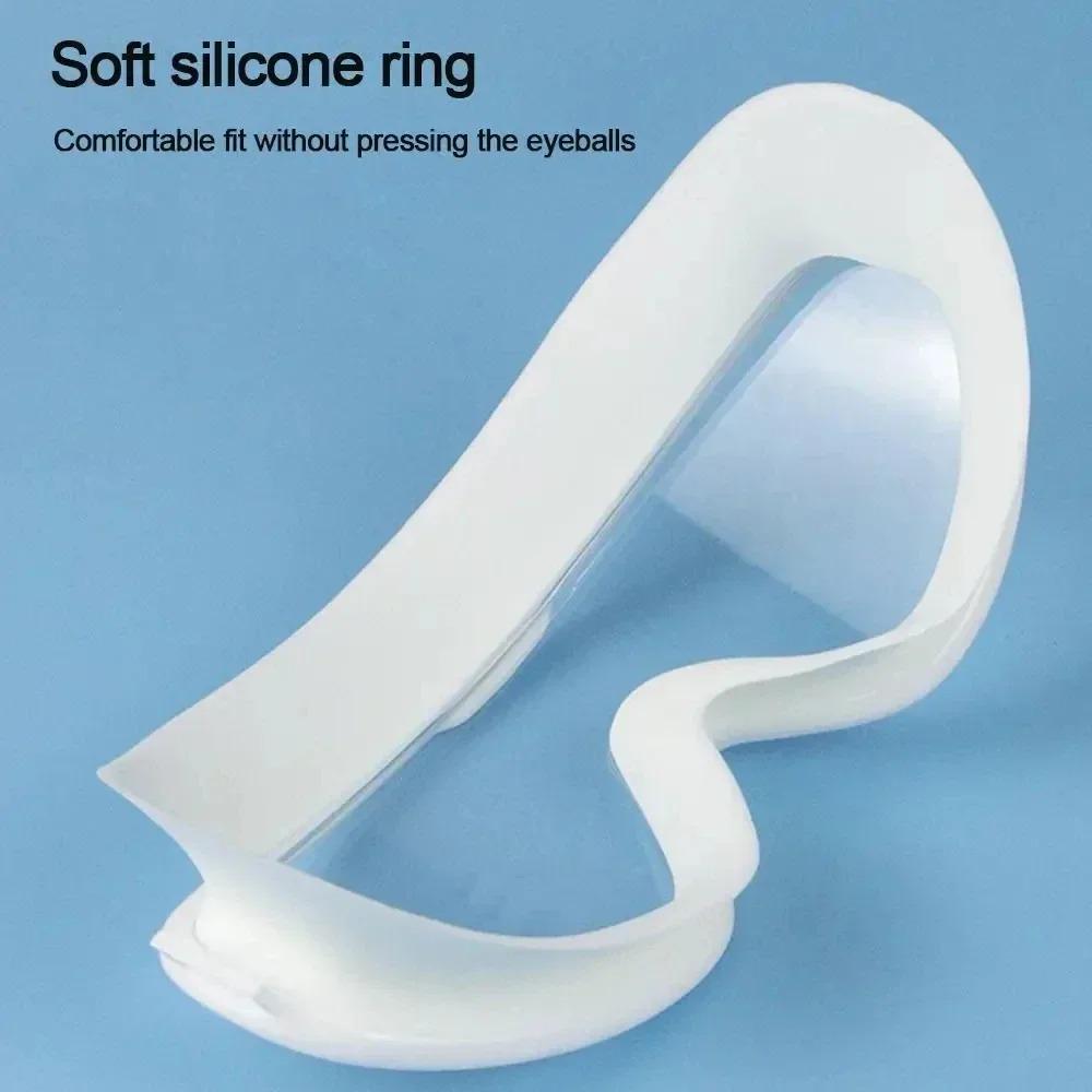 Silicone Swimming Goggles Swim Glasses Big Frame with Earplugs Men Women Professional HD Anti-fog Eyewear Swimming Parts huangzi