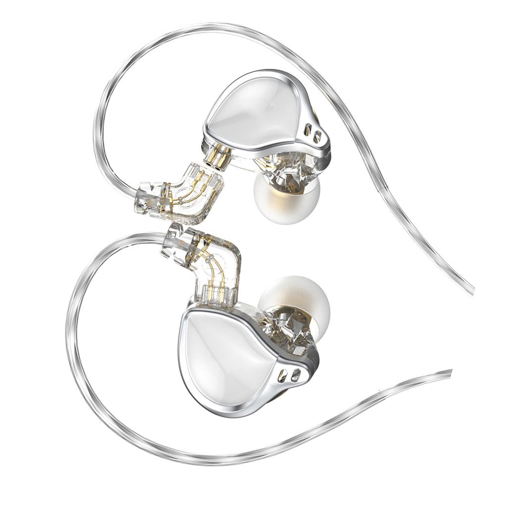 In-ear Wired Earphones Monitor Headphones HIFI Professional   Beryllium-coated Dynamic Unit Headphones Line Control Bass Music Can be Wireless