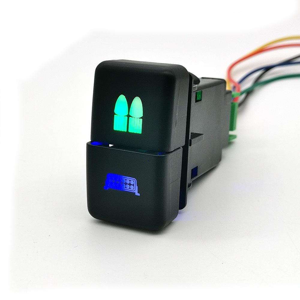 Dual Switch LED DRL Power Supply with Wiring for Honda CRV, Odyssey, and Civic (2008-2013 Models)