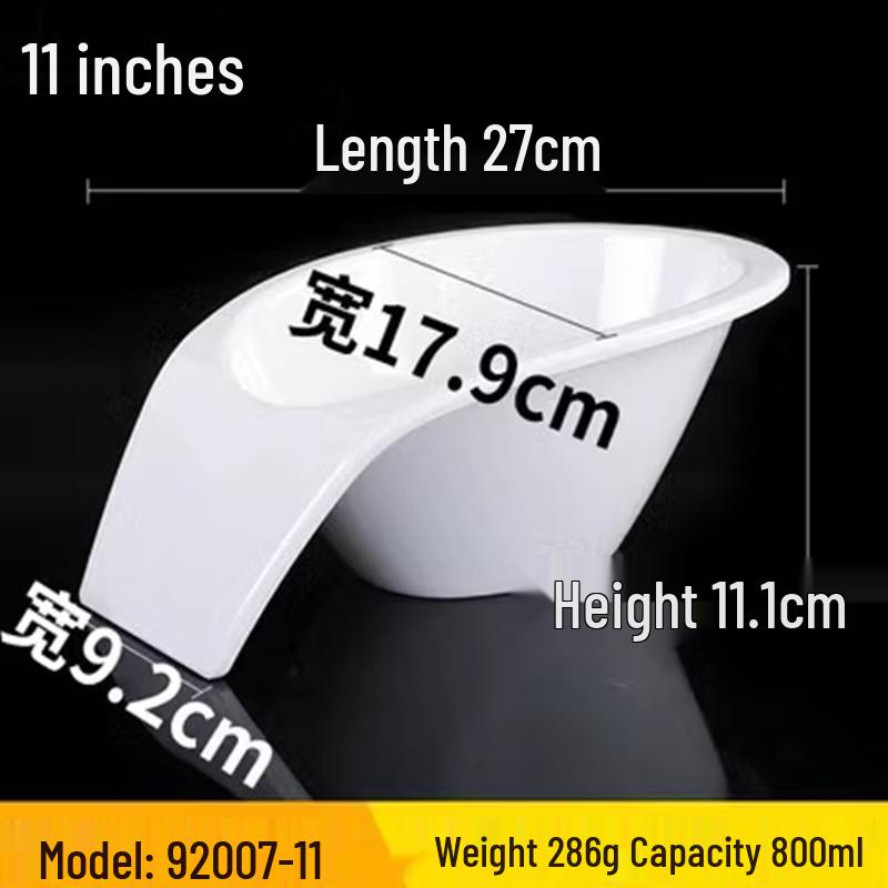 Commercial Melamine Irregular Serving Plates