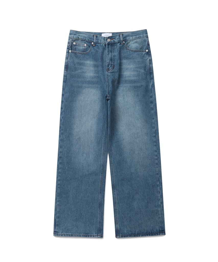 CONNECT KINLOCH Wide Denim Pants (Light Blue)