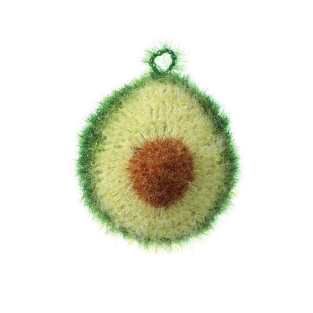 Cute Kitchen Cleaning Cloth Green Pink Scouring Pad Dishwashing Sponge Kitchen Essential
