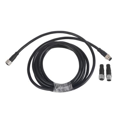 Für NMEA 2000 Backbone-Kabel Buchse Stecker M12 Gewinde 5-polig mit Abschlusswiderstand