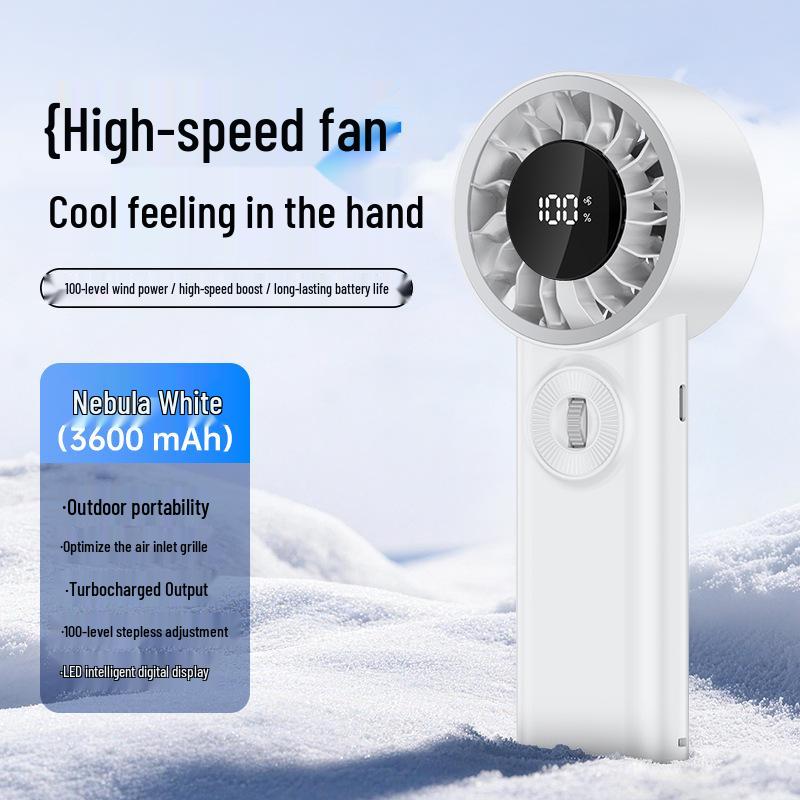 26-Speed USB Portable Neck-Hanging & Desktop Fan