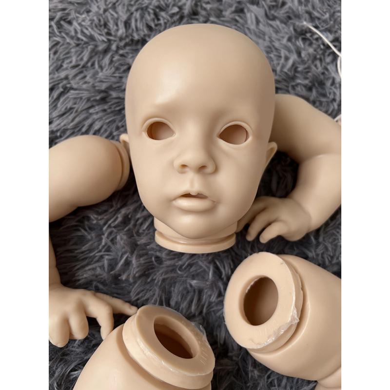 

23-дюймовая силиконовая форма для куклы Reborn Doll Kit Soft Real Touch для любителей рукоделия (без одежды )