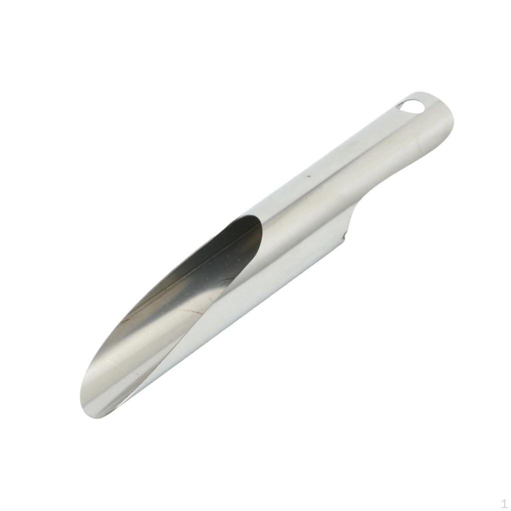 Garden Hand Scoop Multipurpose for Gardening Round Stainless Steel Bucket Potting Digging