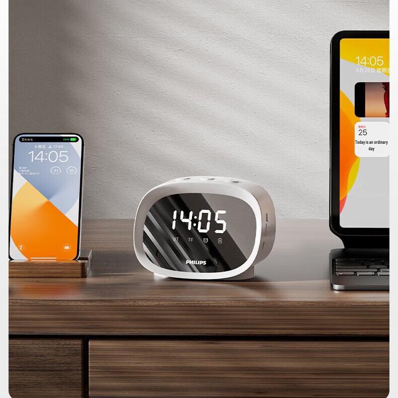 Philips TAS2909 Smart Bluetooth Speaker & Alarm Clock