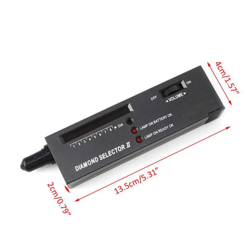 Handheld Diamond Selector with Indicator High Accuracy Thermal Conductivity Jeweler Tester Pen plastic