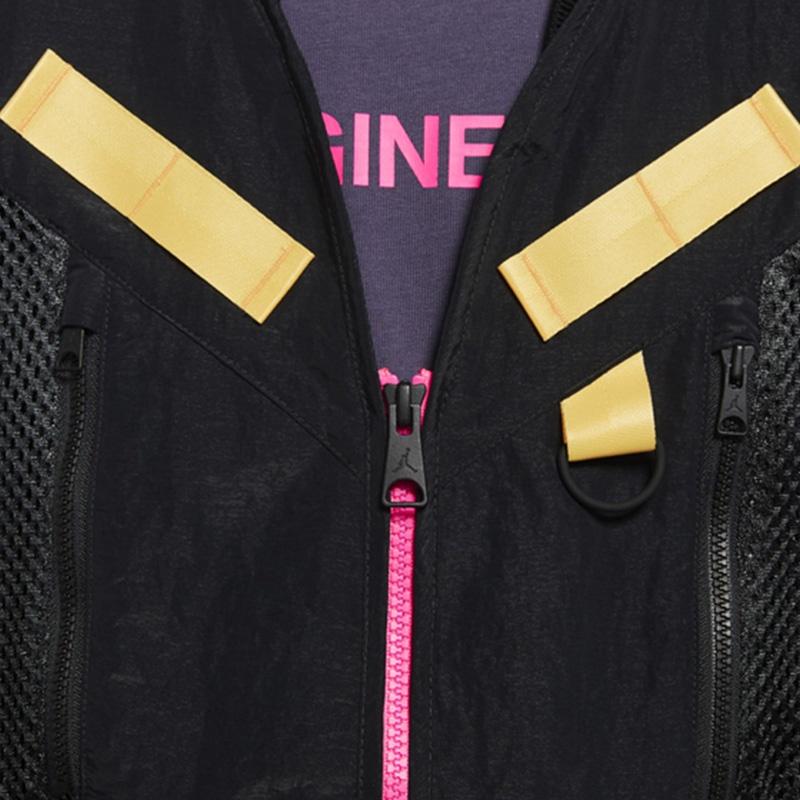 Air Jordan 23 Engineered Casual Woven Vest Black Men's CZ4819-010
