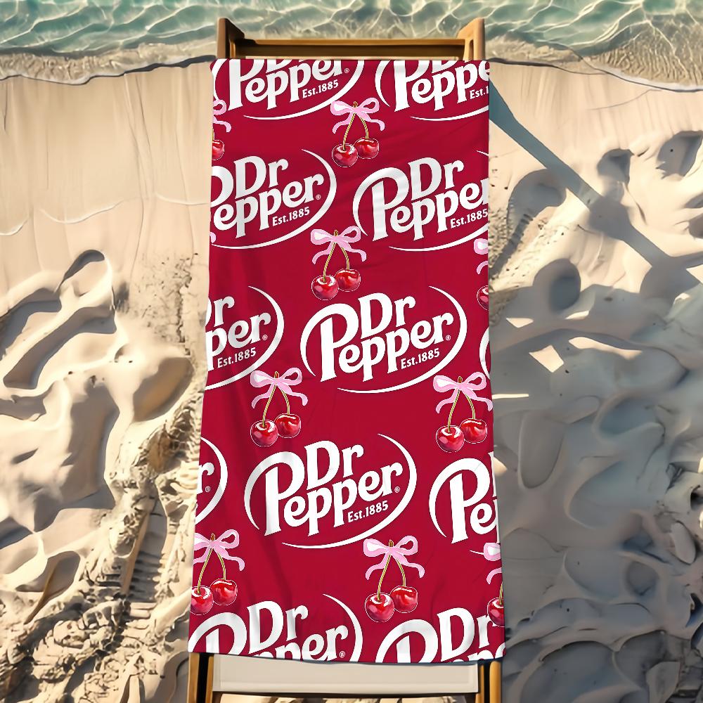 Marke D-Dr Pepper Handtuch Strandtuch Reise Leicht Hautfreundlich Für Pool Strand Camping Kreuzfahrt Sommer