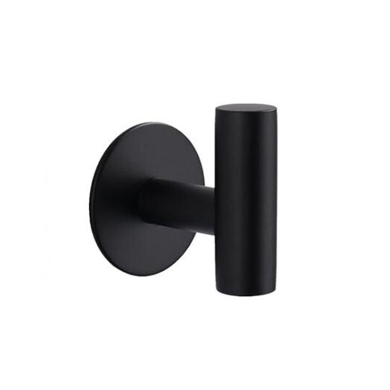 1pc Stainless Steel Silver Bathroom Hardware Set Towel Rack Toilet Paper Holder Towel Bar Hook Bathroom Accessories