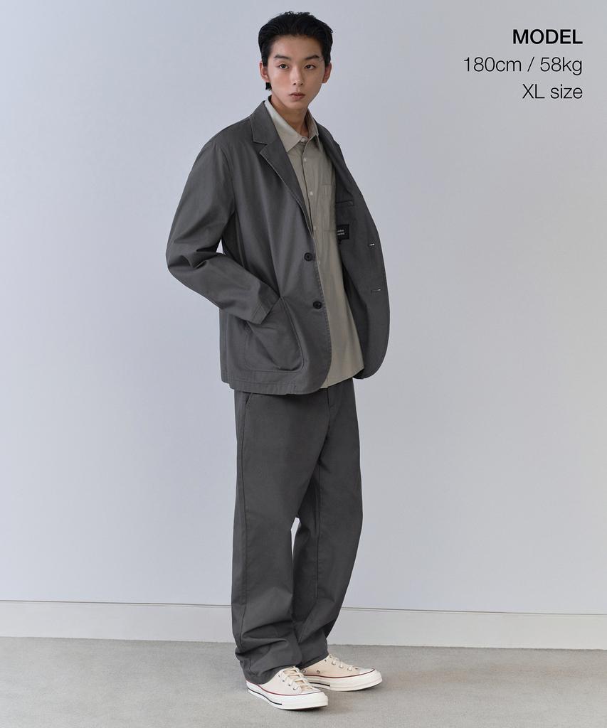Musinsa Standard [City Workers] Cotton Blazer [Grey]