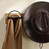 Cowboy Hat Holder Metal Wall Mounted Baseball Hats Rack Metal Hat scarf Holder Wall Mount Hats Rack Jacket Display Rack