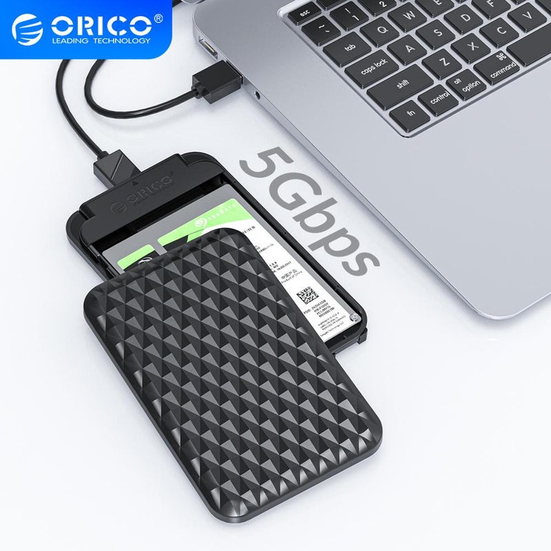 Drive Enclosures & Docks 2.5 Inch Hdd Case Sata 3.0 To Usb Gbps 4Tb Ssd Enclosure Support Uasp External Hard Disk Box Black