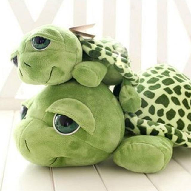 New arriving 20cm Army Green Big Eyes Turtle Plush Toy Turtle Doll Turtle Kids As Birthday Christmas Gift
