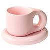Premium Nordic Simple Ceramic Couple Cup Creative Trend Cute Fat Fat Cup Water Cup Coffee Cup Strong Strong Strong