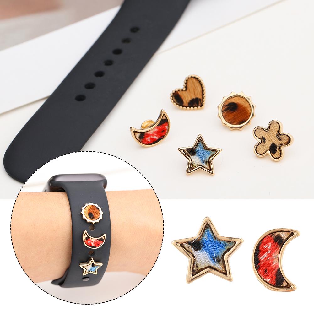 

Креативный браслет, гвозди, браслет, подвески, ремешок для часов, орнамент, аксессуары, декоративное кольцо