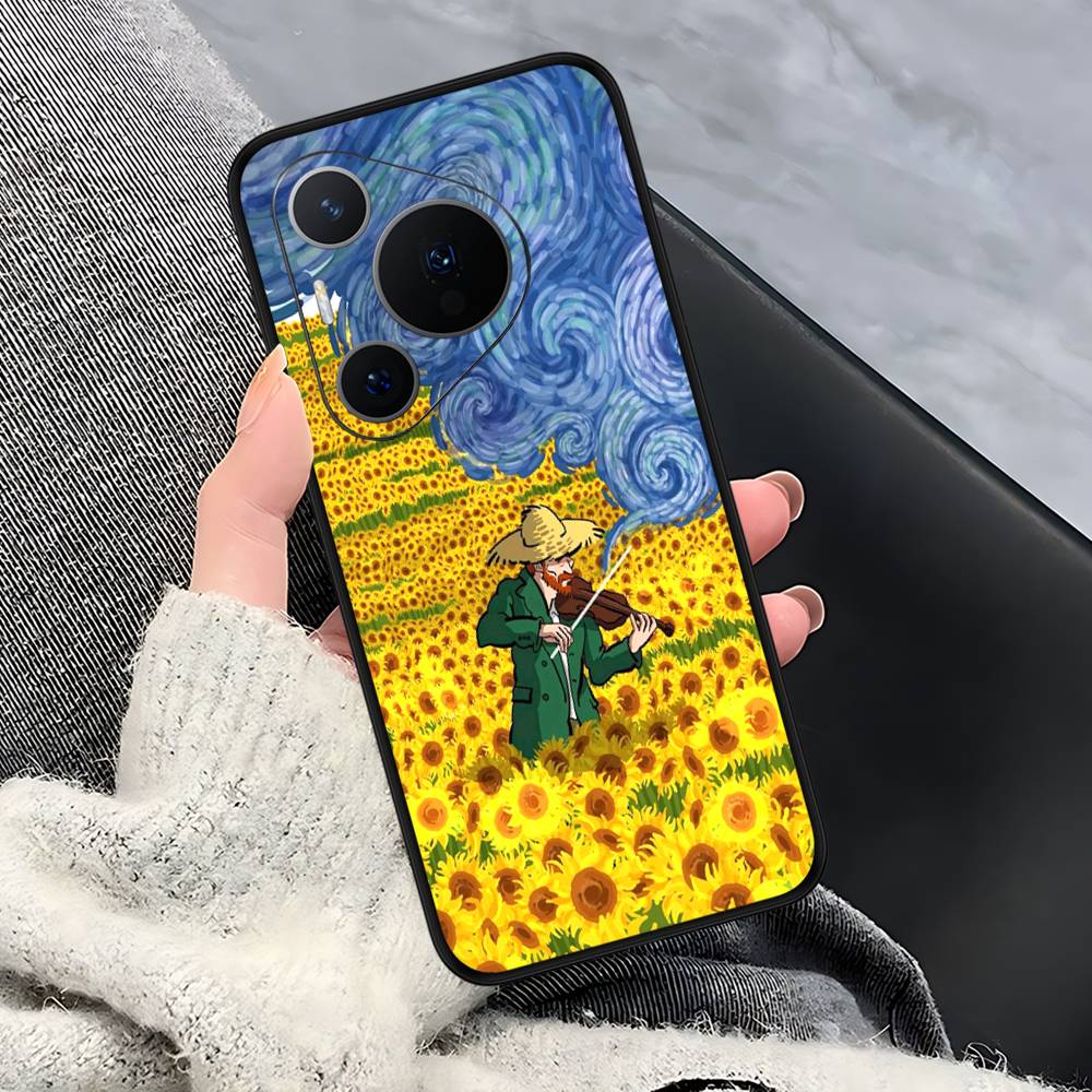 Coque de téléphone Art Vincent Van Gogh Pour Huawei P 8 9 10 20 30 40 50 Pro Lite Psmart Honor 10 lite 70 Mate 20lite