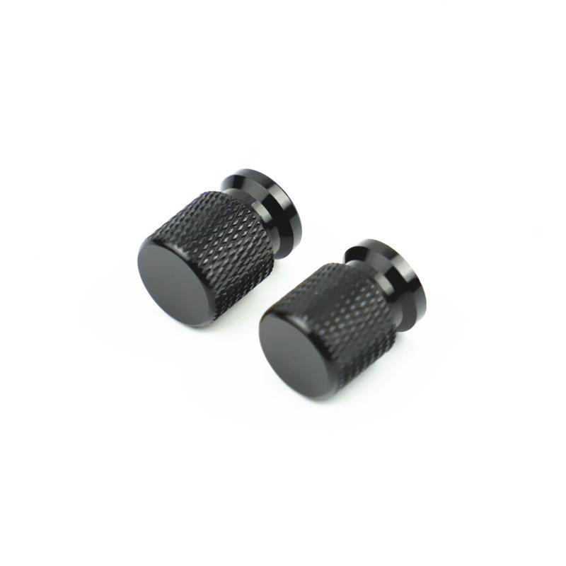 

10pcs Exquisite Mesh Pattern 12mm Valve Cap Aluminum Alloy Screw-on Universal Cars Motorcycles чёрный