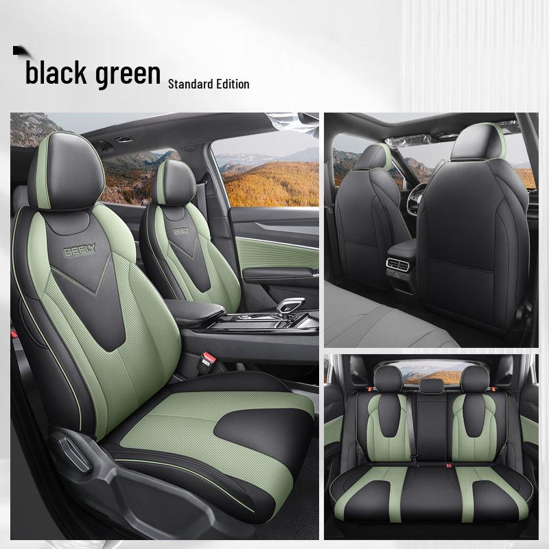 Husă Răcoroasă pentru Scaun Auto Boyue - Înfășurare Completă, Pernă din Piele pentru Toate Sezoanele pentru Îmbunătățirea Interiorului
