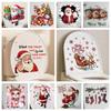 1Pc Wall-Breaking Santa Creative Toilet Sticker Christmas Decoration Suitable For Bathroom And Bedroom Self-Adhesive Decoration