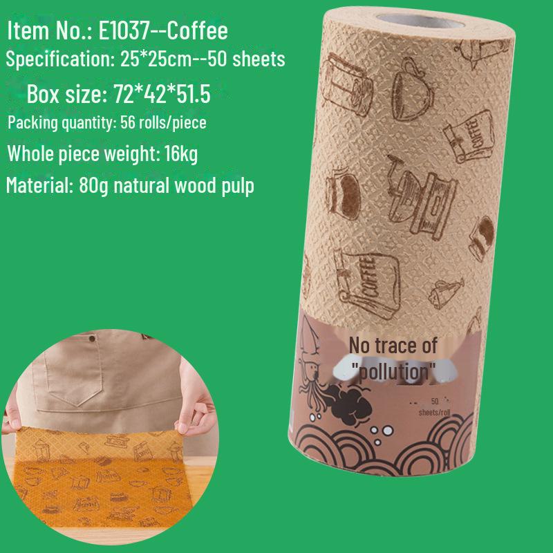 

Прочное, нелиняющее и впитывающее кухонное полотенце для влажного и сухого использования, эффективно очищает жир и грязь.