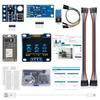 ESP8266 Weather Station Kit with Temperature Humidity Atmosphetic Pressure Light Sensor 0.96 Display for Arduino IDE IoT Starter