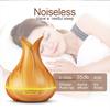 400ML Wooden Grain Aroma Essential Oil Diffuser Mist Humidifier Aromatherapy Diffuser with Remote Control for Home Mist Maker