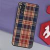 Scottish Plaid Warm Plaid Funda For Xiaomi Redmi Note 13 14 Pro 12 11 9 10 9S 10S 11S 12S Redmi 14C 10C 12C 13C Case