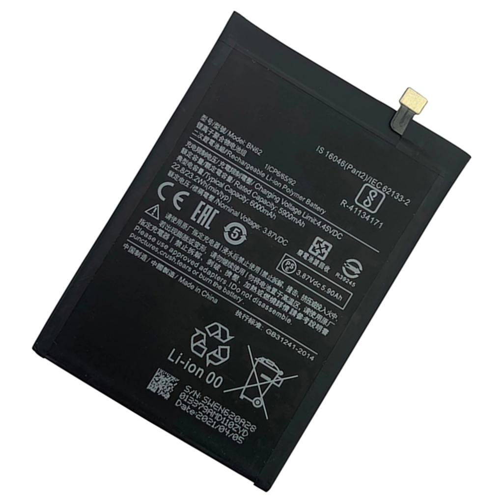 BN62 6000 mAh Li-Polymer Battery Replacement For Xiaomi Redmi Note 4G  Redmi 9T Redmi Power الشراء بأسعار منخفضة في متجر Joom الإلكتروني
