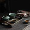 Ceramic Kung Fu Tea Set Portable Bag Quick Tea Cup One Pot Two Cups