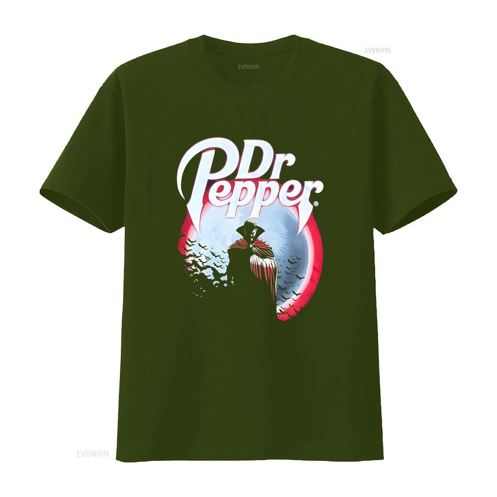 Dr Pepper Vampire Dracula T Shirt Ultra Rare Halloween 2017 XXL Mail Away Pick Vintage Washed Top For Everyday Wear Slightly